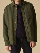 Duck Dye Overshirt- Army - Eames NW