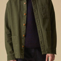 Duck Dye Overshirt- Army - Eames NW