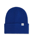 Organic Cotton Waffle Knit Beanie- Blue Druthers