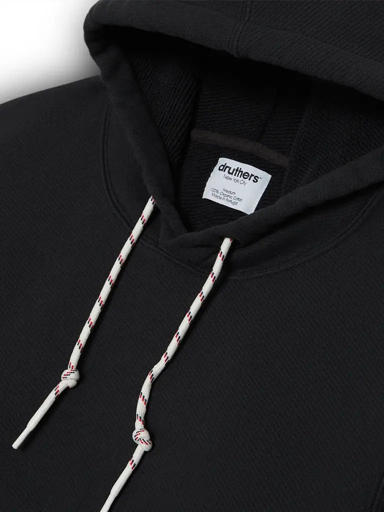 Heavyweight French Terry Hooded Sweatshirt- Caviar - Eames NW