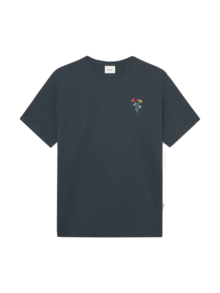 Element T-Shirt- Navy Flower Forét