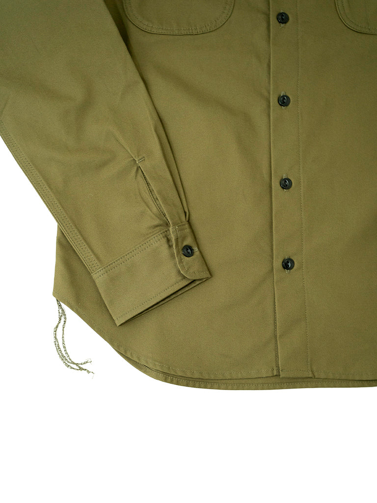 The Brace- Water Repelant Military Green Hiroshi Kato Shirts