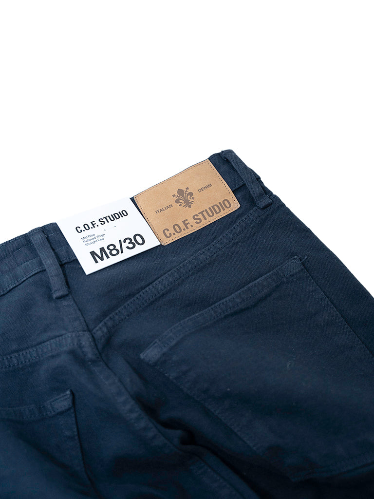 M8 Comfort Organic-Dark Navy C.O.F. Studio Denim