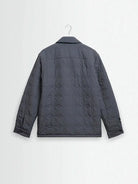 Mount Reversible Overshirt- Grey Bobble Wool Wax London Jackets