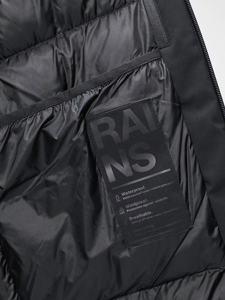 Sarna Puffer Jacket- Black Rains Jackets