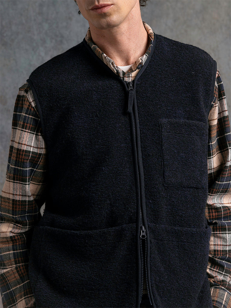 Bute Vest- Navy Kestin Jackets