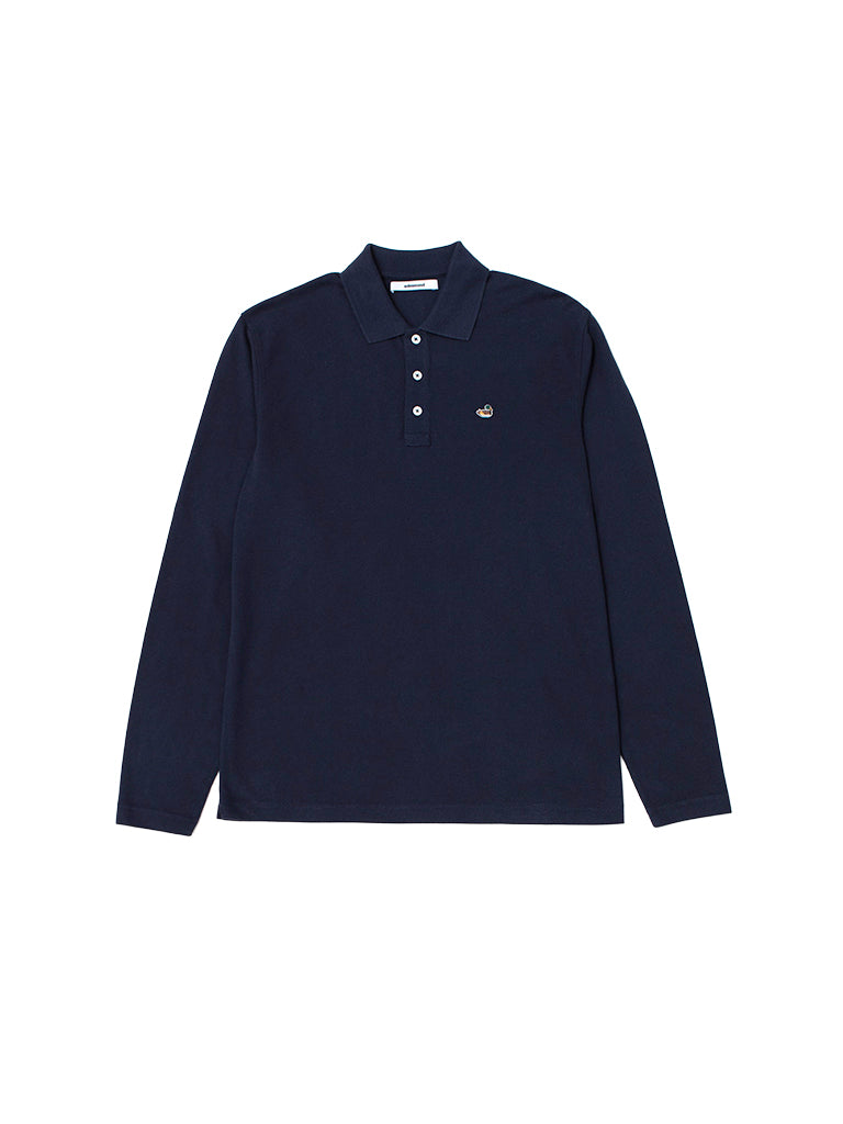 Duck Polo LS- Navy Edmmond Studios Shirts