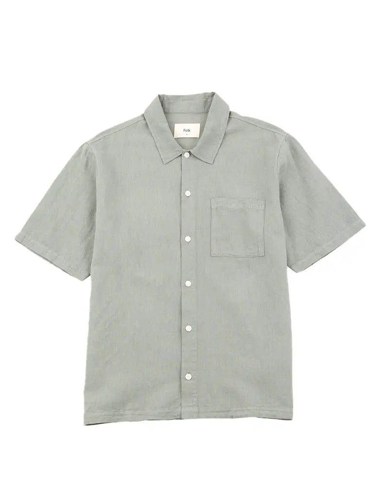 Gabe Shirt- Light Sage Folk