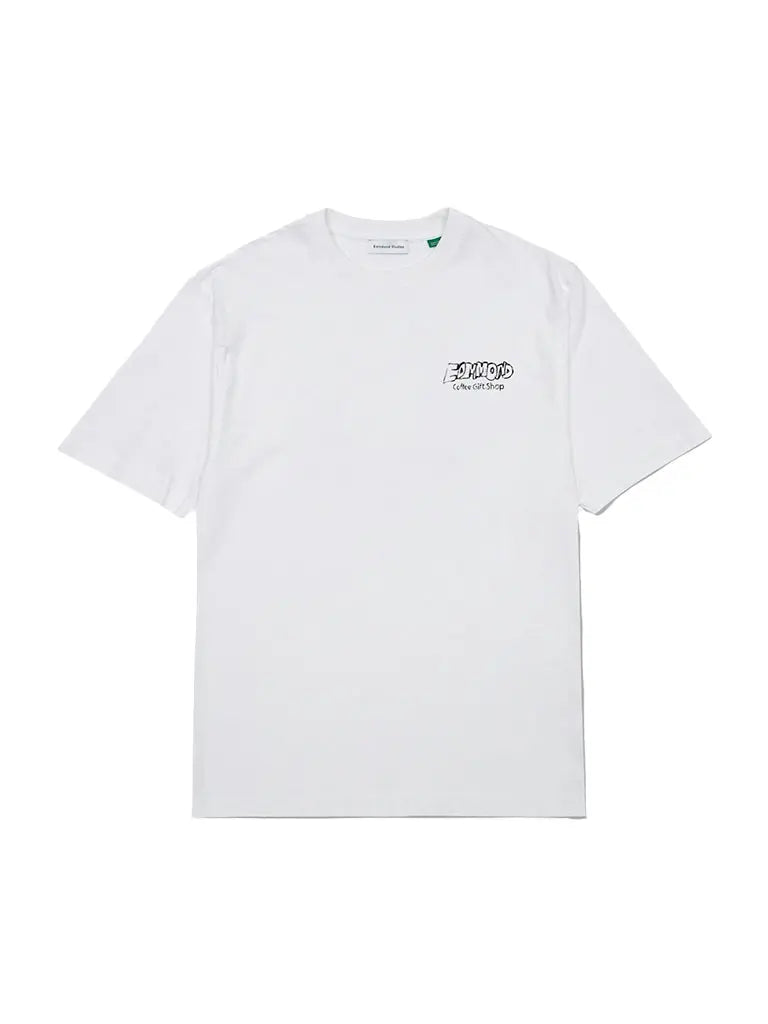 Cafe Edmmond Tee- White Edmmond Studios