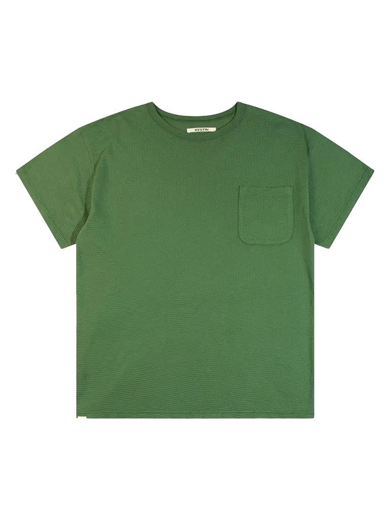 Fly Waffle Tee- Fern - Eames NW