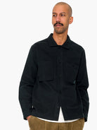 Anniversary Patch Overshirt- Dark Green Moleskin Folk Jackets