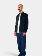 Direction Baby Cord Shirt- Dark Navy Folk Shirts