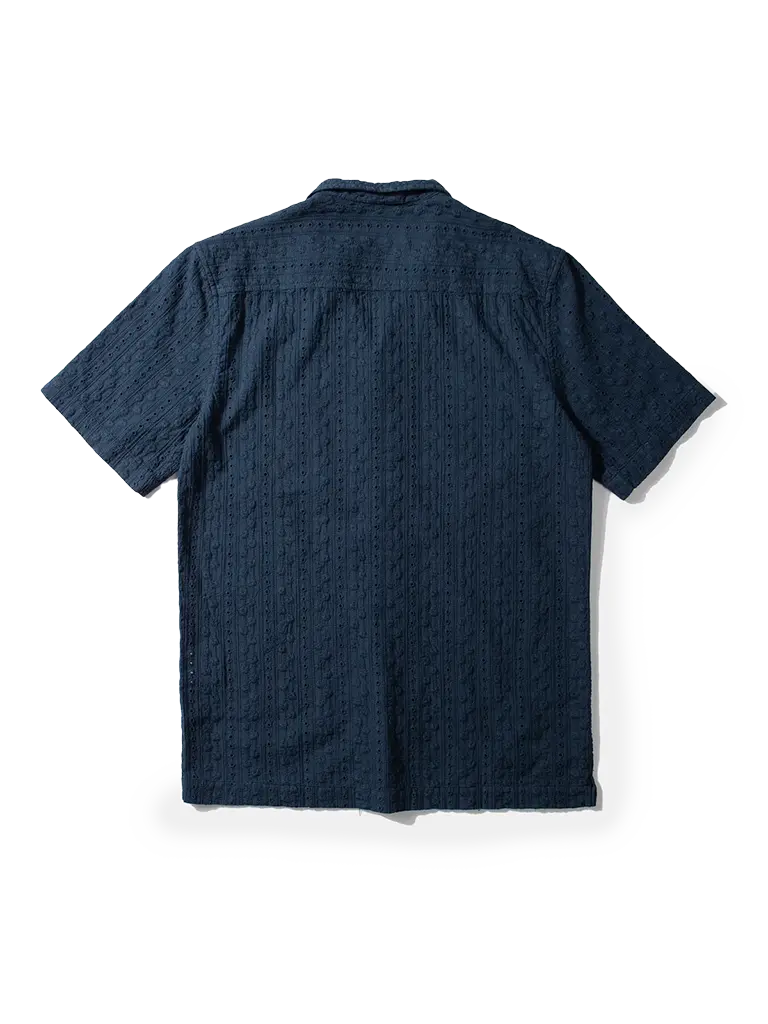 Freedom Short Sleeve Shirt- Navy Edmmond Studios