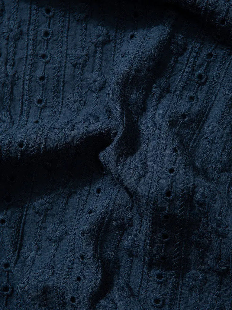 Freedom Short Sleeve Shirt- Navy Edmmond Studios