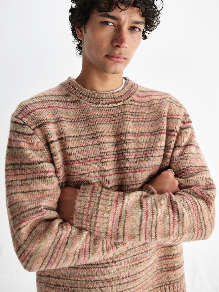 Wilde Crew- Space Dye Wax London Sweaters