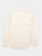 Relaxed Fit Shirt- Ecru Flannel Folk Shirts