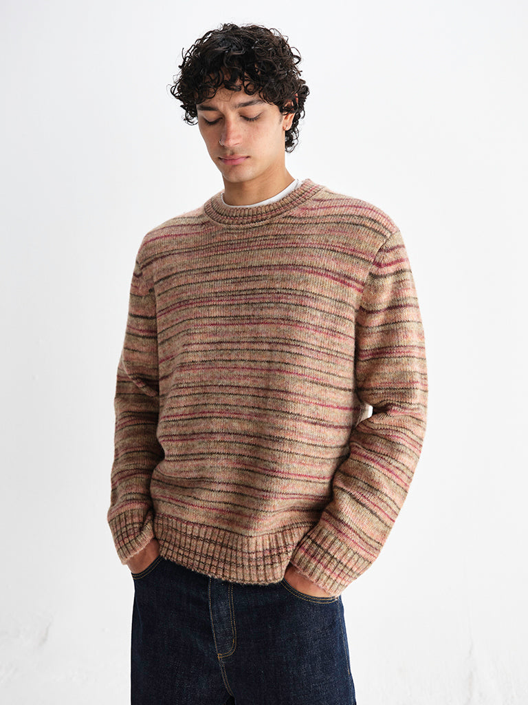 Wilde Crew- Space Dye Wax London Sweaters