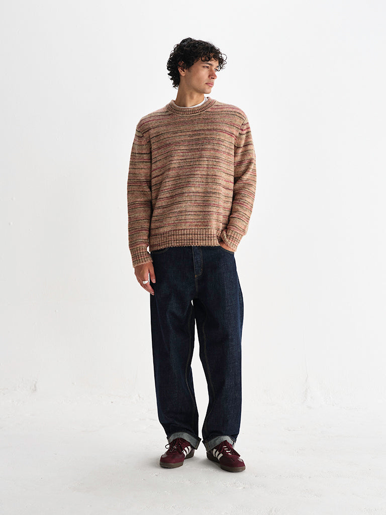 Wilde Crew- Space Dye Wax London Sweaters