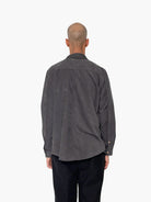Direction Babycord Shirt- Charcoal Folk Shirts