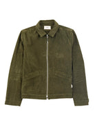 Signal Blouson- Olive Chunky Cord Folk Jackets