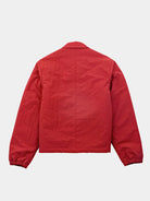 Wadded Bomber- Crimson Ripstop Nylon Folk Jackets