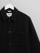 Romer Overshirt- Black Wax London Shirts
