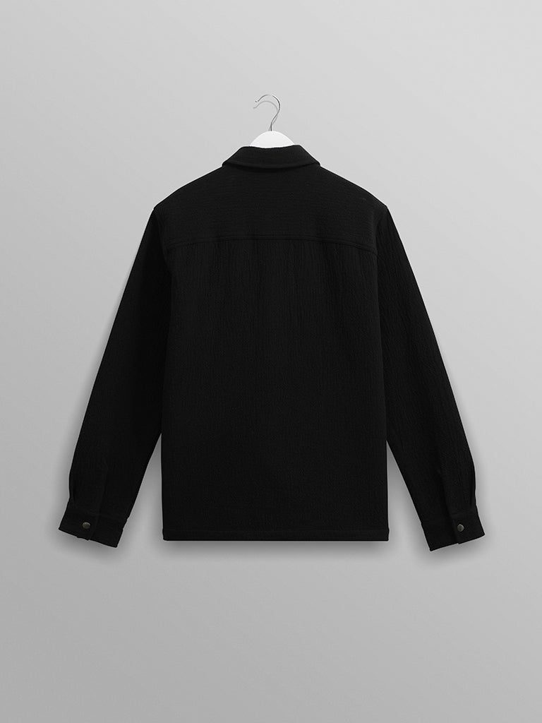 Romer Overshirt- Black Wax London Shirts