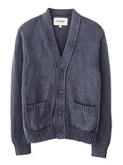 Acid Wash Cardigan- Midnight Corridor Sweaters