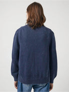 Acid Wash Cardigan- Midnight Corridor Sweaters