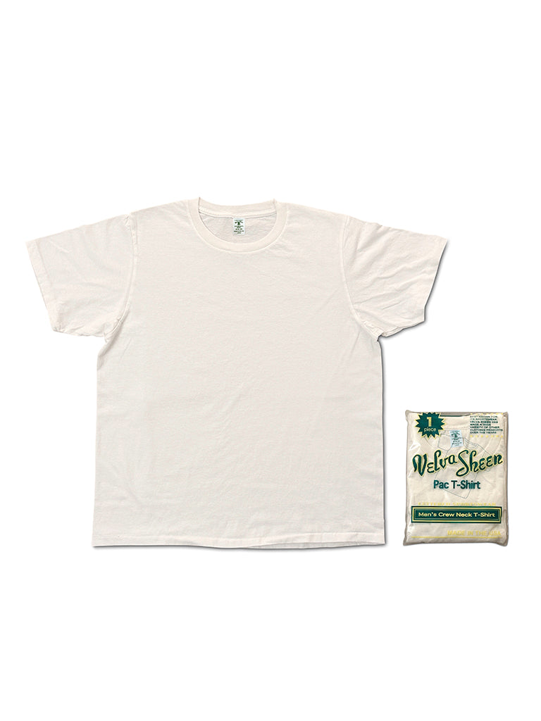 Big Fit Tubular Pack Tee- White Velva Sheen Tee Shirts