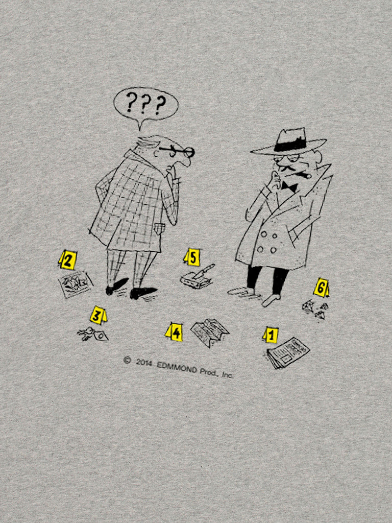 Cluedo Tee- Grey Edmmond Studios Tee Shirts