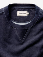 The Après Crew- Rinsed Indigo Terry Taylor Stitch Sweaters