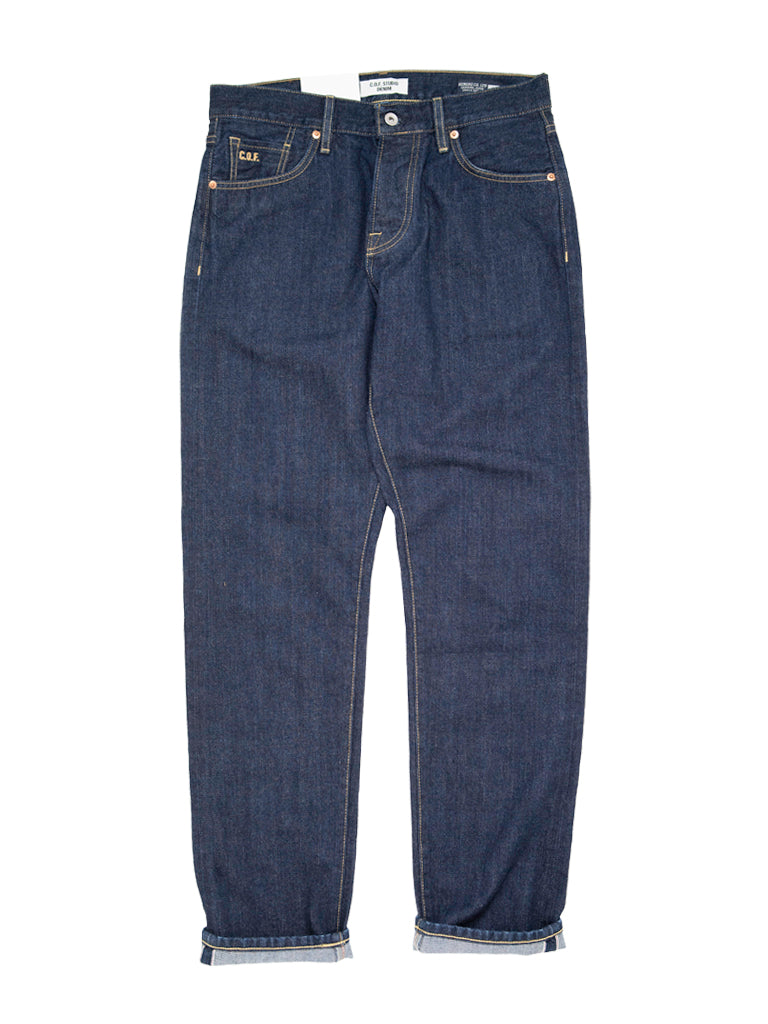 M5 13oz Kuroki Selvedge- Rinsed C.O.F. Studio Denim