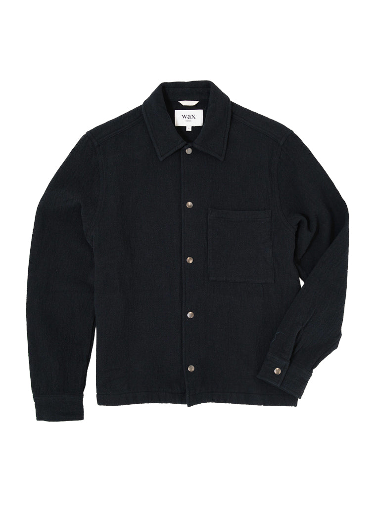 Romer Overshirt- Black Wax London Shirts