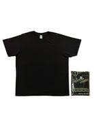 Big Fit Tubular Pack Tee- Black Velva Sheen Tee Shirts