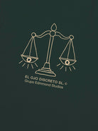 El Ojo Distscreto Tee- Green Edmmond Studios Tee Shirts