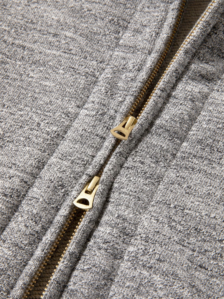 GG Sweat Parka- Heather Charcoal Jackman Sweaters