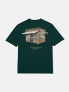 El Ojo Distscreto Tee- Green Edmmond Studios Tee Shirts