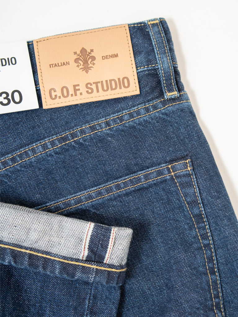M8 14oz RG Indigo Selvedge- 6x Washed C.O.F. Studio Denim