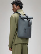 Rolltop Rucksack- Lagoon Rains Backpacks