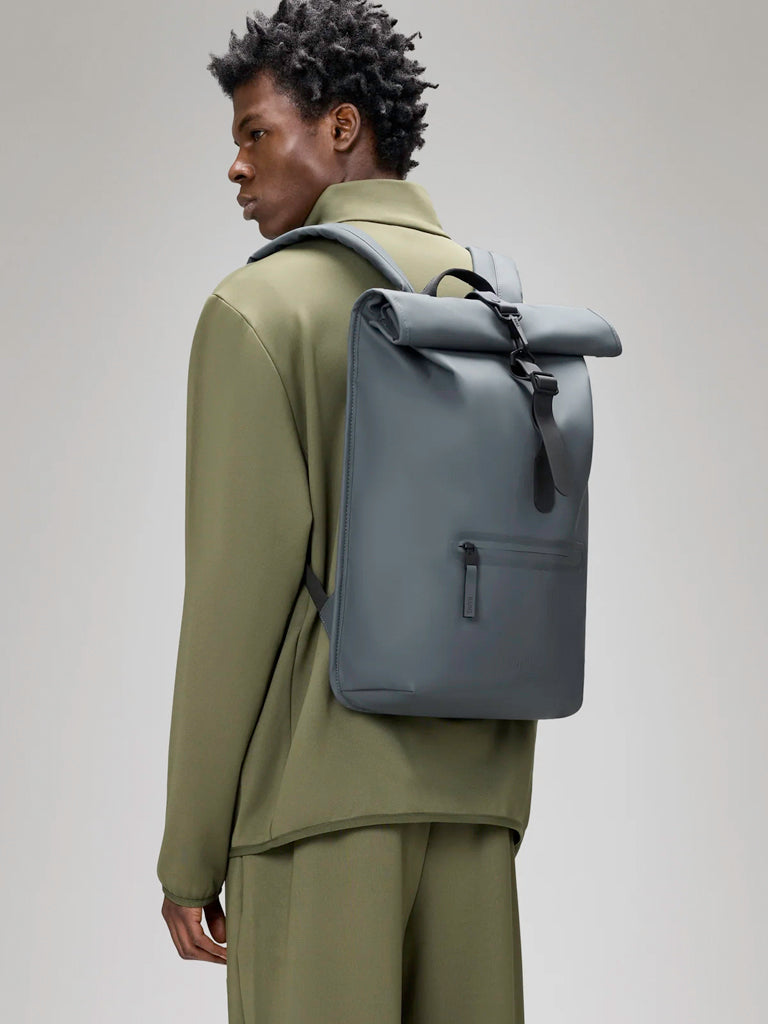 Rolltop Rucksack- Lagoon Rains Backpacks