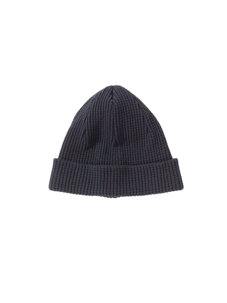 Waffle Knit Cap- Navy Jackman Hats
