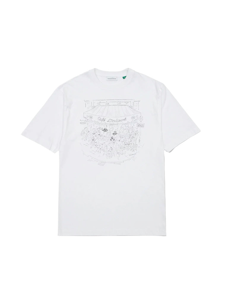 L'Indiscret Shirt- White Edmmond Studios Tee Shirts