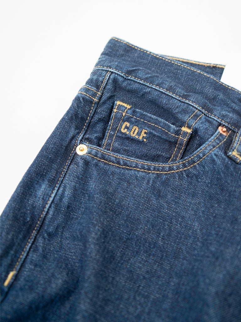 M8 14oz RG Indigo Selvedge- 6x Washed C.O.F. Studio Denim