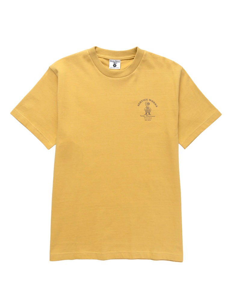 Maintenance Tee- Mustard Service Works Tee Shirts