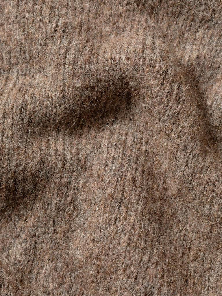 Duck Patch Cardigan- Chocolate Edmmond Studios Sweaters