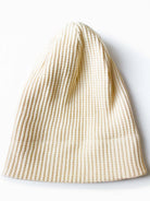 Waffle Knit Cap- Ivory Jackman Hats