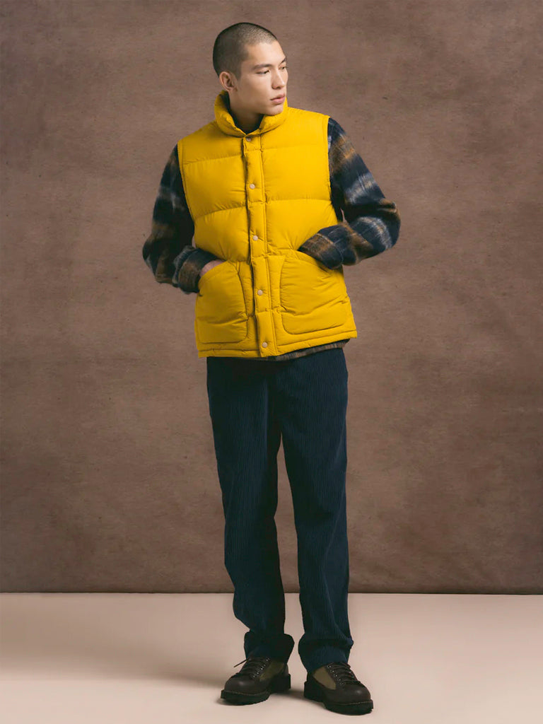 Bute Vest- Moss Wool Herringbone Kestin Jackets