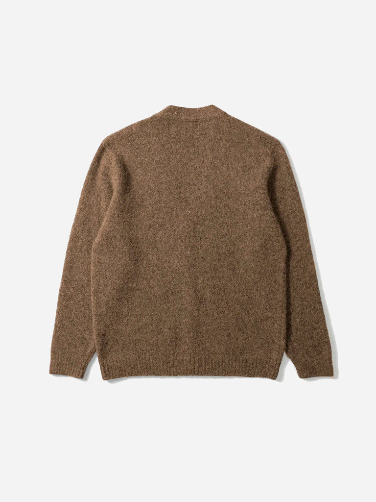 Duck Patch Cardigan- Chocolate Edmmond Studios Sweaters