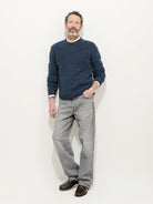 Donegal Crewneck- Navy Alex Mill Sweaters